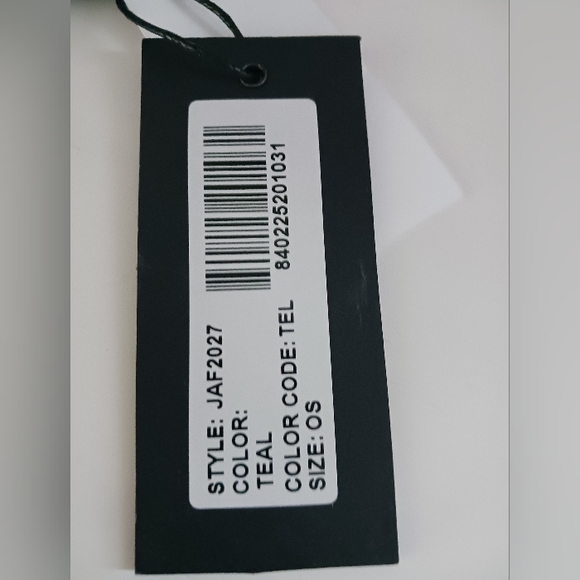 JOCELYN Faux Fur Pom Metallic Ombré Knit Beanie Hat - Picture 2 of 2